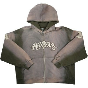 Travis Scott トラヴィス・スコット MAXIMUS DRAGON ZIP HOODIE 14 ジップパーカー チャコール Size 【M】 【新古品・未使用品】 20829863