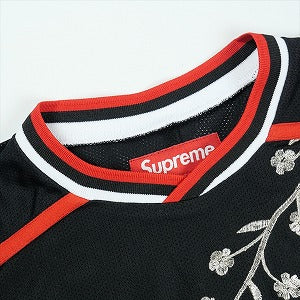 SUPREME シュプリーム 25FW Floral Soccer Jersey Black サッカージャージ 黒 Size 【M】 【新古品・未使用品】 20829871