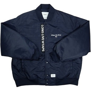 WTAPS ダブルタップス 22AW TEAM JACKET NYLON TWILL UT813 NAVY 222TQDT-JKM01 ジャケット 紺 Size 【L】 【新古品・未使用品】 20829902