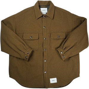 WTAPS ダブルタップス 21AW WCPO 01 JACKET WONY MELTON BROWN 212WVDT-JKM01 ジャケット 茶 Size 【M】 【中古品-ほぼ新品】 20829904