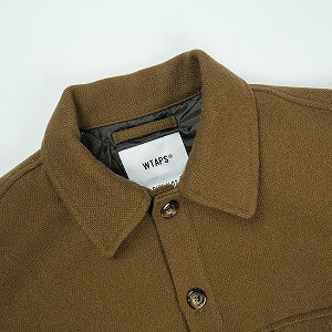 WTAPS ダブルタップス 21AW WCPO 01 JACKET WONY MELTON BROWN 212WVDT-JKM01 ジャケット 茶 Size 【M】 【中古品-ほぼ新品】 20829904