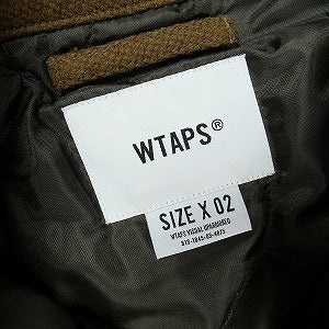 WTAPS ダブルタップス 21AW WCPO 01 JACKET WONY MELTON BROWN 212WVDT-JKM01 ジャケット 茶 Size 【M】 【中古品-ほぼ新品】 20829904