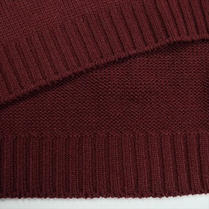 WTAPS ダブルタップス 23AW DITCH VEST ACRYLIC SIGN BURGUNDY 232MADT-KNM01 ニットベスト バーガンディー Size 【L】 【新古品・未使用品】 20829905