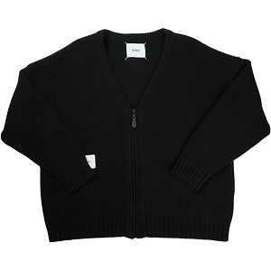 WTAPS ダブルタップス 20AW PALMER SWEATER WONY BLACK 202MADT-KNM04 ジップセーター 黒 Size 【L】 【中古品-非常に良い】 20829906