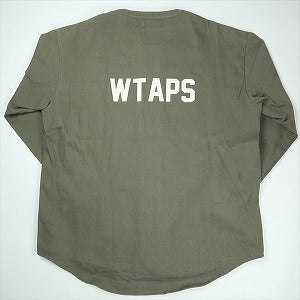 WTAPS ダブルタップス 21AW LEAGUE LS COTTON FLANNEL OLIVE DRAB 212TQDT-SHM04 長袖シャツ オリーブ Size 【L】 【中古品-非常に良い】 20829908