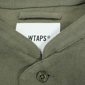 WTAPS ダブルタップス 21AW LEAGUE LS COTTON FLANNEL OLIVE DRAB 212TQDT-SHM04 長袖シャツ オリーブ Size 【L】 【中古品-非常に良い】 20829908