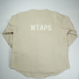 WTAPS ダブルタップス 21AW LEAGUE LS COTTON FLANNEL BEIGE 212TQDT-SHM04 長袖シャツ ベージュ Size 【L】 【中古品-非常に良い】 20829909