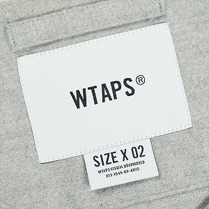 WTAPS ダブルタップス 22SS LEAGUE SS COTTON FLANNEL GRAY 221TQDT-SHM06 半袖シャツ 灰 Size 【M】 【中古品-非常に良い】 20829911