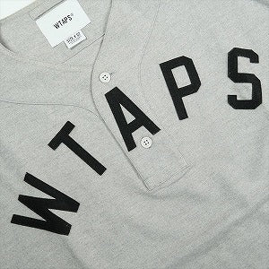 WTAPS ダブルタップス 22SS LEAGUE SS COTTON FLANNEL GRAY 221TQDT-SHM06 半袖シャツ 灰 Size 【M】 【中古品-非常に良い】 20829911