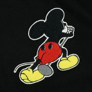 SUPREME シュプリーム ×Number (N)ine 25FW Mickey Mouse Varsity Jacket Black スタジャン 黒 Size 【L】 【新古品・未使用品】 20829929