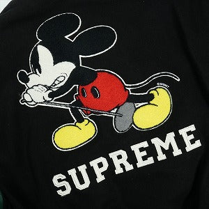 SUPREME シュプリーム ×Number (N)ine 25FW Mickey Mouse Varsity Jacket Black スタジャン 黒 Size 【L】 【新古品・未使用品】 20829929