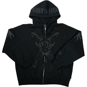 SUPREME シュプリーム ×Y's YOHJI YAMAMOTO 25FW Zip Up Hooded Sweatshirt Black  ジップパーカー 黒 Size 【L】 【新古品・未使用品】 20829937
