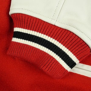 SUPREME シュプリーム ×Number (N)ine 25FW Mickey Mouse Varsity Jacket Red スタジャン 赤 Size 【L】 【新古品・未使用品】 20829939