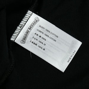 CHROME HEARTS クロム・ハーツ HORSESHOE L/S TEE BLACK/PINK ロンT 黒 Size 【XL】 【新古品・未使用品】 20829943