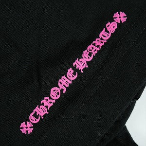 CHROME HEARTS クロム・ハーツ HORSESHOE S/S TEE BLACK/PINK Tシャツ 黒 Size 【L】 【新古品・未使用品】 20829951