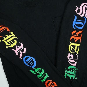CHROME HEARTS クロム・ハーツ MULTI COLOR CEMETERY CROSS  LS T-SHIRT BLACK ロンT 黒 Size 【L】 【新古品・未使用品】 20829953