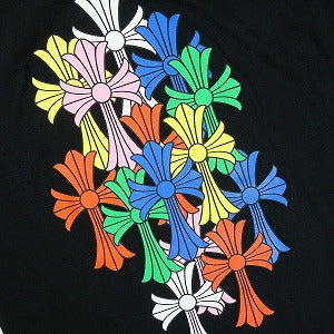 CHROME HEARTS クロム・ハーツ MULTI COLOR CEMETERY CROSS  LS T-SHIRT BLACK ロンT 黒 Size 【L】 【新古品・未使用品】 20829953