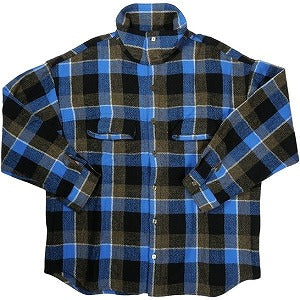 TENDERLOIN テンダーロイン HIGH NECK WOOL SHT BLUE 長袖シャツ 青 Size 【S】 【中古品-ほぼ新品】 20829965