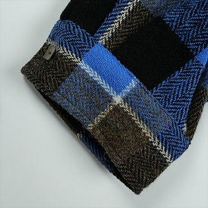TENDERLOIN テンダーロイン HIGH NECK WOOL SHT BLUE 長袖シャツ 青 Size 【S】 【中古品-ほぼ新品】 20829965
