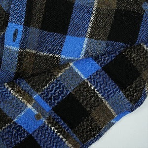 TENDERLOIN テンダーロイン HIGH NECK WOOL SHT BLUE 長袖シャツ 青 Size 【S】 【中古品-ほぼ新品】 20829965