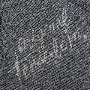 TENDERLOIN テンダーロイン MOCK NECK COTTON KNIT ニット 灰 Size 【S】 【中古品-良い】 20829966