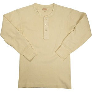 At Last ＆ Co アットラスト/BUTCHER PRODUCTS ブッチャープロダクツ UNDER SHIRT HENLEY ロンT ナチュラル Size 【38】 【中古品-良い】 20829969