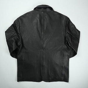 SUPREME シュプリーム 25FW Leather Blazer Black ジャケット 黒 Size 【S】 【新古品・未使用品】 20829982