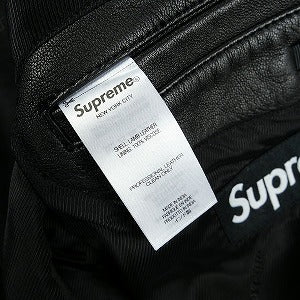 SUPREME シュプリーム 25FW Leather Blazer Black ジャケット 黒 Size 【S】 【新古品・未使用品】 20829982
