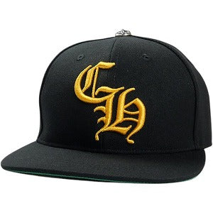 CHROME HEARTS クロム・ハーツ HAT 6 PANEL CAP ON FIELD BSBL BLACK/YELLOW キャップ 黒黄 Size 【フリー】 【新古品・未使用品】 20829989