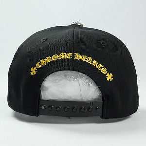 CHROME HEARTS クロム・ハーツ HAT 6 PANEL CAP ON FIELD BSBL BLACK/YELLOW キャップ 黒黄 Size 【フリー】 【新古品・未使用品】 20829989