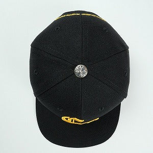 CHROME HEARTS クロム・ハーツ HAT 6 PANEL CAP ON FIELD BSBL BLACK/YELLOW キャップ 黒黄 Size 【フリー】 【新古品・未使用品】 20829989