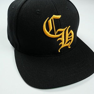CHROME HEARTS クロム・ハーツ HAT 6 PANEL CAP ON FIELD BSBL BLACK/YELLOW キャップ 黒黄 Size 【フリー】 【新古品・未使用品】 20829989