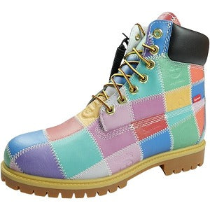 SUPREME シュプリーム ×Timberland 25FW Patchwork 6" Premium waterproof Boot Multicolor ブーツ マルチ Size 【27.0cm】 【新古品・未使用品】 20829996