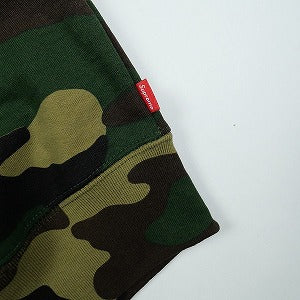SUPREME シュプリーム 25FW Collegiate Applique Zip Up Hooded Sweatshirt Woodland Camo ジップパーカー 緑 Size 【M】 【中古品-ほぼ新品】 20829998