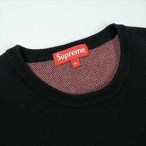 SUPREME シュプリーム 19SS Tag Logo Sweater Black ニットセーター 黒 Size 【XL】 【中古品-良い】 20830003