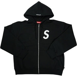 SUPREME シュプリーム 25FW S Logo Zip Up Hooded Sweatshirt Black ジップパーカー 黒 Size 【S】 【新古品・未使用品】 20830004