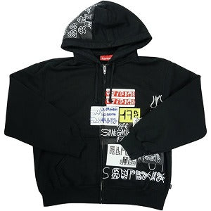 SUPREME シュプリーム 25FW 176 Zip Up Hooded Sweatshirt Black ジップパーカー 黒 Size 【S】 【新古品・未使用品】 20830009