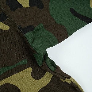 SUPREME シュプリーム 25FW S Logo Zip Up Hooded Sweatshirt Woodland Camo ジップパーカー 緑 Size 【XL】 【新古品・未使用品】 20830010
