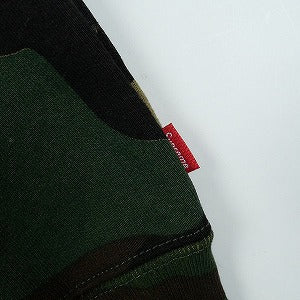 SUPREME シュプリーム 25FW S Logo Zip Up Hooded Sweatshirt Woodland Camo ジップパーカー 緑 Size 【XL】 【新古品・未使用品】 20830010