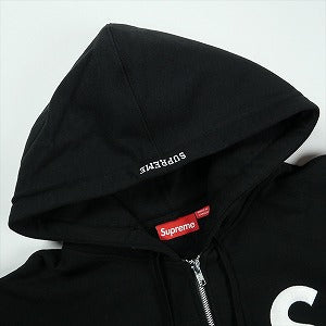 SUPREME シュプリーム 25FW S Logo Zip Up Hooded Sweatshirt Black  ジップパーカー 黒 Size 【XL】 【新古品・未使用品】 20830011