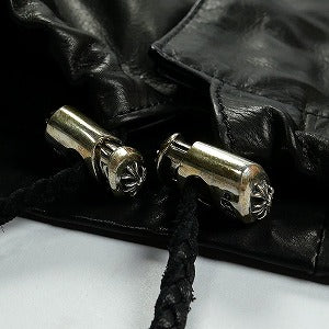 CHROME HEARTS クロム・ハーツ EYE CHART OLD ENGLISH LEATHER COACH JACKET BLK コーチジャケット 黒 Size 【XL】 【新古品・未使用品】 20830030