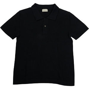 At Last ＆ Co アットラスト/BUTCHER PRODUCTS ブッチャープロダクツ KNIT POLO ポロシャツ 黒 Size 【36】 【中古品-非常に良い】 20830031