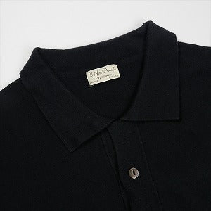 At Last ＆ Co アットラスト/BUTCHER PRODUCTS ブッチャープロダクツ KNIT POLO ポロシャツ 黒 Size 【36】 【中古品-非常に良い】 20830031