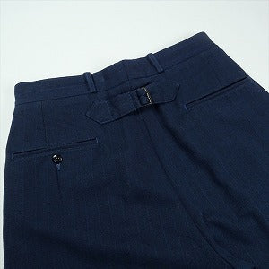 At Last ＆ Co アットラスト/BUTCHER PRODUCTS ブッチャープロダクツ TWO TUCK TROUSERS NAVY STRIPE トラウザーパンツ 紺 Size 【W30】 【中古品-非常に良い】 20830035