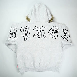 SUPREME シュプリーム 25FW Faux Fur Zip Up Hooded Sweatshirt Ash Grey ジップパーカー 薄灰 Size 【L】 【新古品・未使用品】 20830048