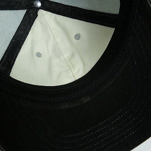 SUPREME シュプリーム 25FW Pigment Coated 2-Tone S Logo 6-Panel Denim キャップ インディゴ Size 【フリー】 【新古品・未使用品】 20830049