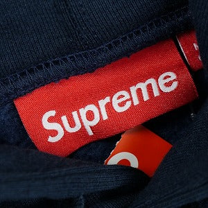 SUPREME シュプリーム 25FW Classic Logo Shop Hooded Sweatshirt Navy 日本限定スウェットパーカー 紺 Size 【M】 【新古品・未使用品】 20830053