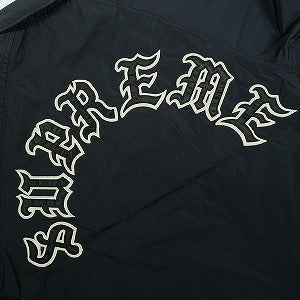 SUPREME シュプリーム 25FW Old English Arc Coaches Jacket Black コーチジャケット 黒 Size 【M】 【新古品・未使用品】 20830061