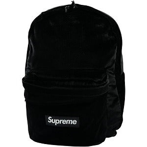 SUPREME シュプリーム 25FW Velvet Backpack Black バックパック 黒 Size 【フリー】 【新古品・未使用品】 20830062