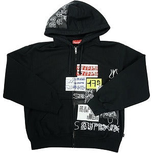 SUPREME シュプリーム 25FW 176 Zip Up Hooded Sweatshirt Black ジップパーカー 黒 Size 【S】 【新古品・未使用品】 20830066